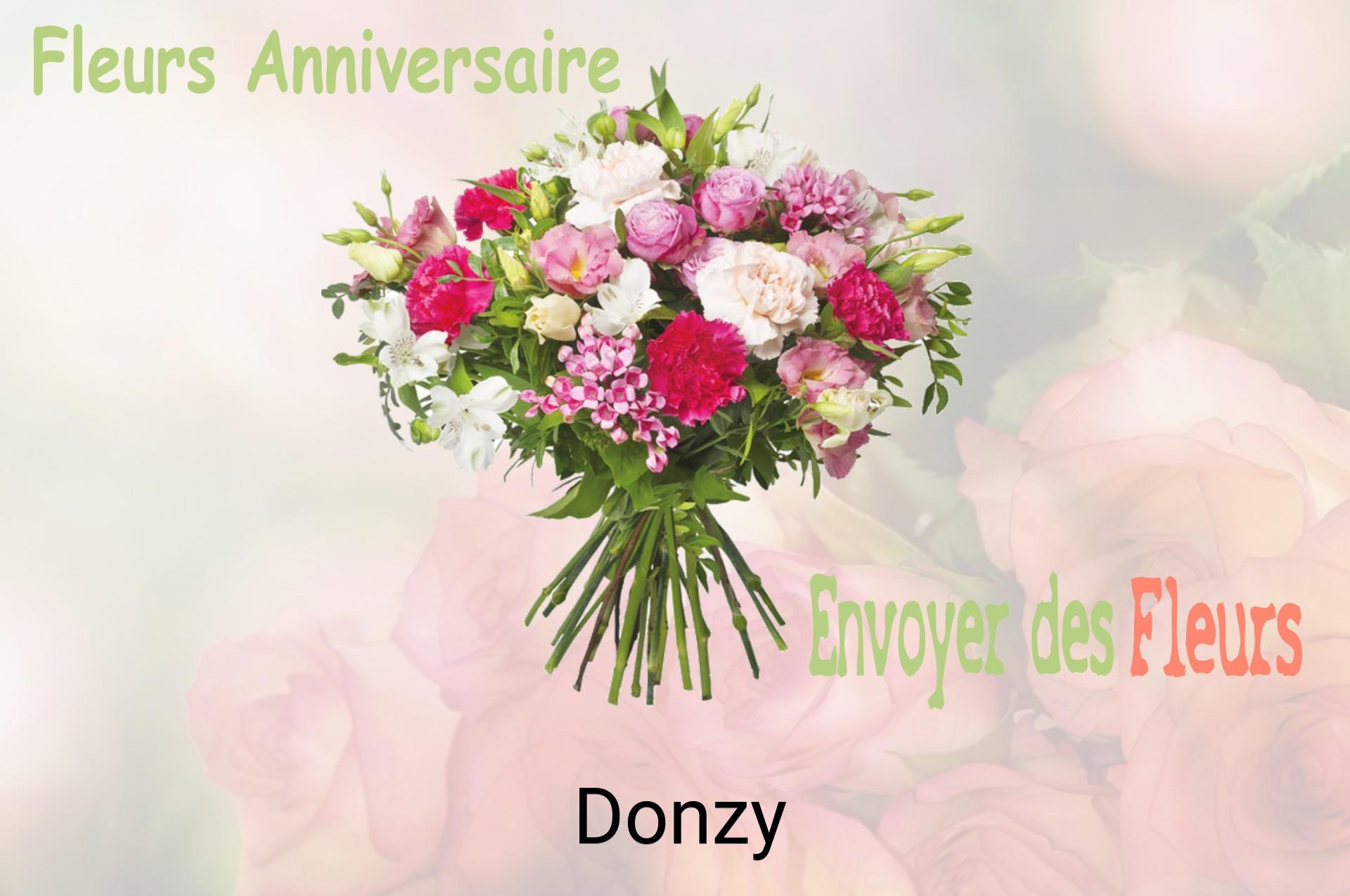 Bouquet de fleurs d’anniversaire livré à Donzy